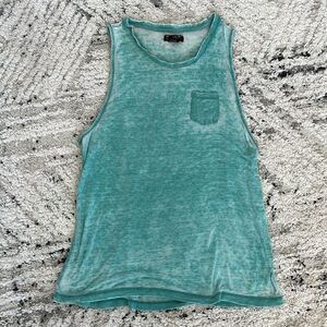 Blue tank top - size medium